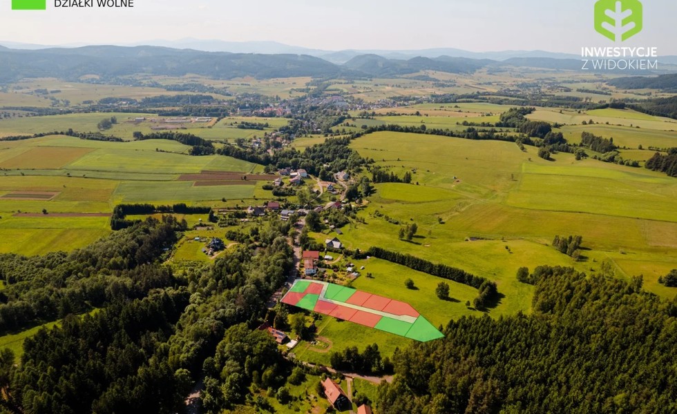 Działki budowlane w sąsiedztwie lasu
