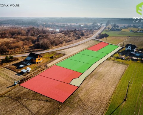 Działki w sąsiedztwie miasta