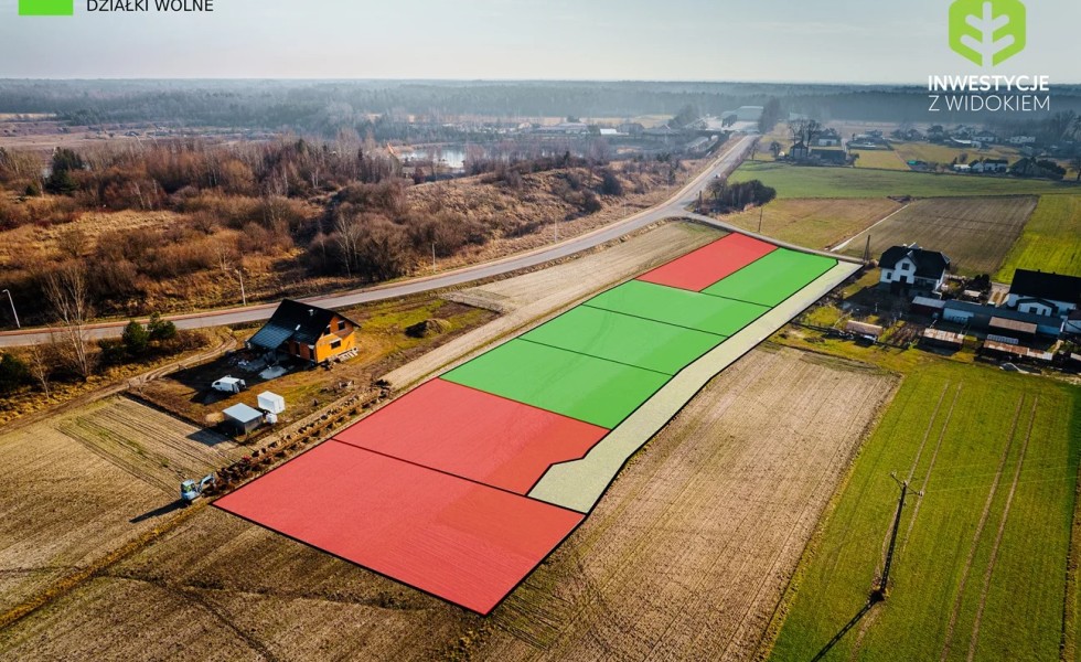 Działki w sąsiedztwie miasta