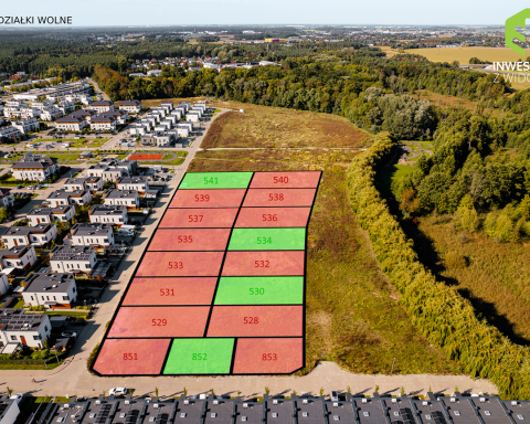 Działki budowlane w pięknym miejscu